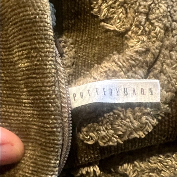 Pottery Barn Brown Textured Pillow Cover - Picture 2 of 3